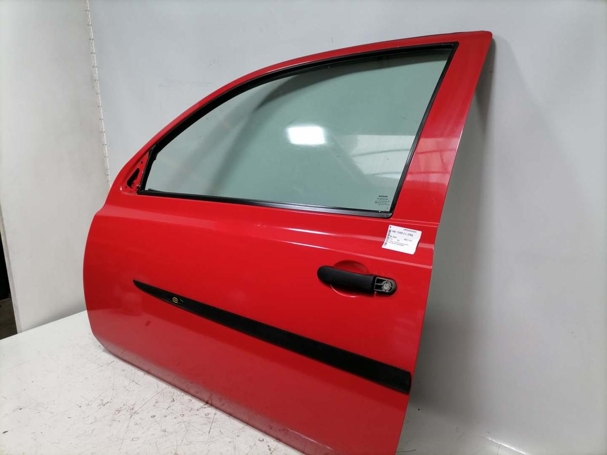 Nissan Micra K12 original T&uuml;r vorn links Z10 Rot 3-T&uuml;rer Bj.2004
